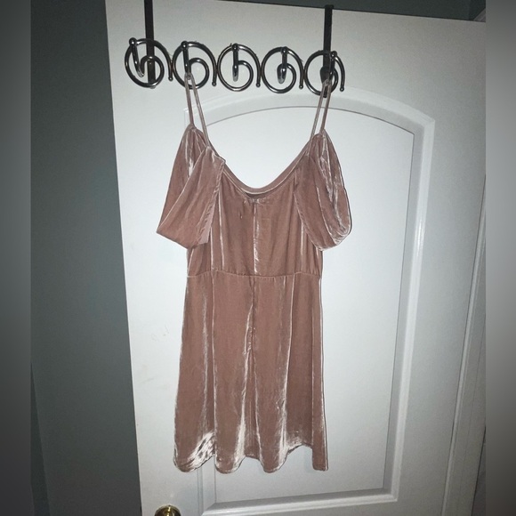 Reformation Lorraine Velvet Silk Mini Dress 💗 Sz 4 - Picture 6 of 16